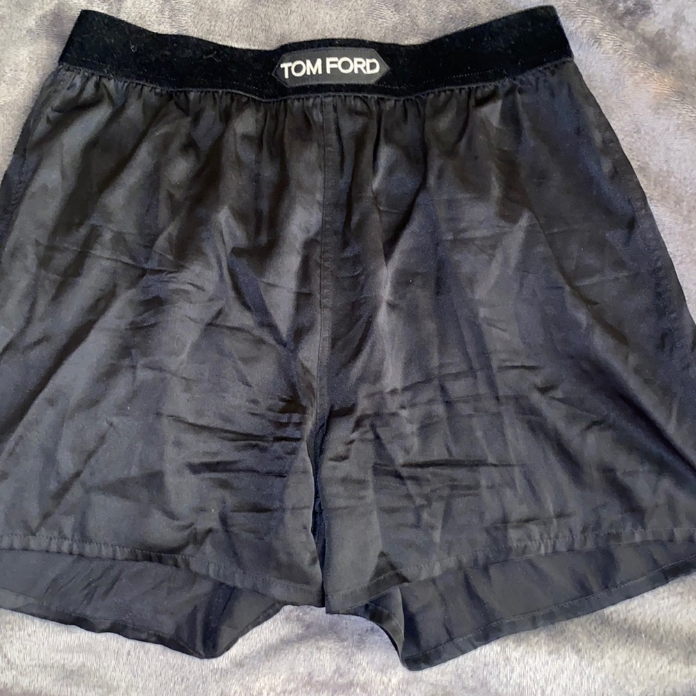 Black Tom Ford shorts in excellent condition.